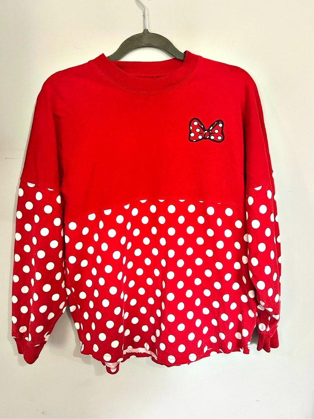 Disney Parks Minnie Mouse Polka Dot Spirit Jersey Polka Dot Spirit Jersey Girls
